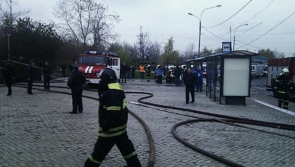 пожар в метро