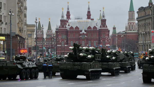 танки в Москве