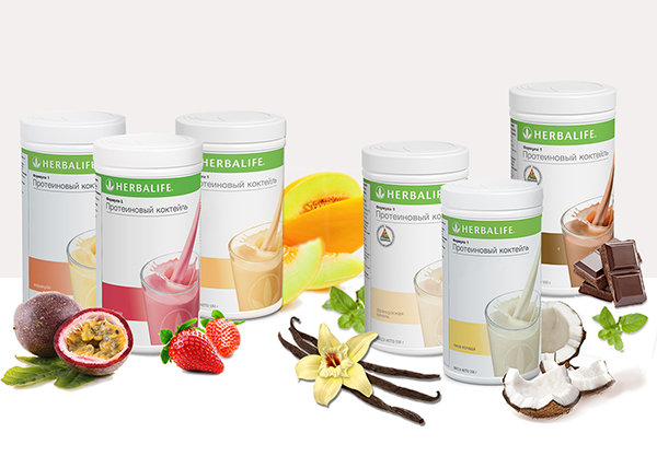 Бразильские коктейли от  Herbalife
