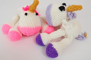 Единорог из резинок