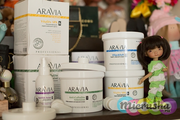 антицеллюлитная косметика ARAVIA Organic