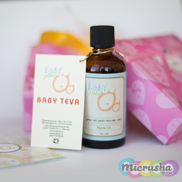 масло для массажа Baby Teva