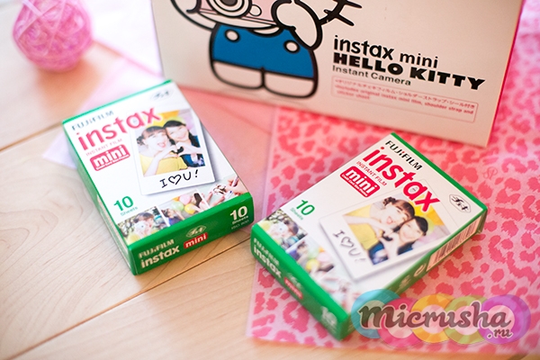 кассеты детский фотоаппарат Fujifilm Instax Mini Hello Kitty