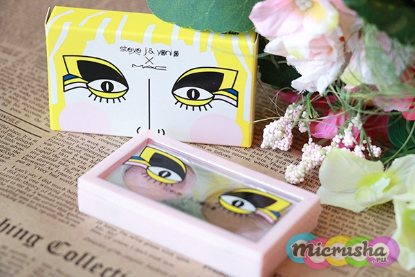 двухцветная палетка теней Touch Me Baby Eyeshadow Duo 