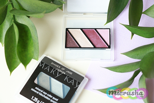 Квартет минеральных теней для век Mary Kay