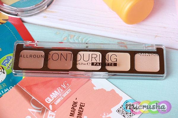 Палетка для контурирования Allround Contouring palette от Catrice