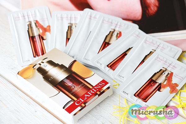 Комплексная омолаживающая двойная сыворотка Double Serum Clarins