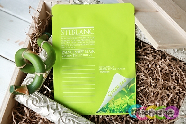 Очищающая маска для лица с Зеленым чаем Steblanc