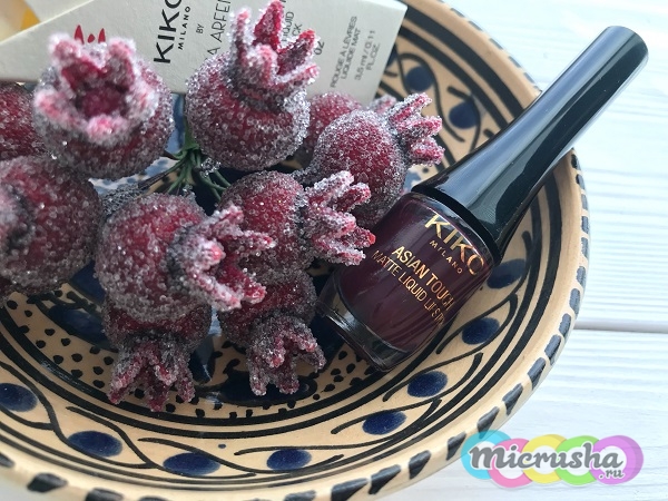 Яркая помада Kiko Asian Touch