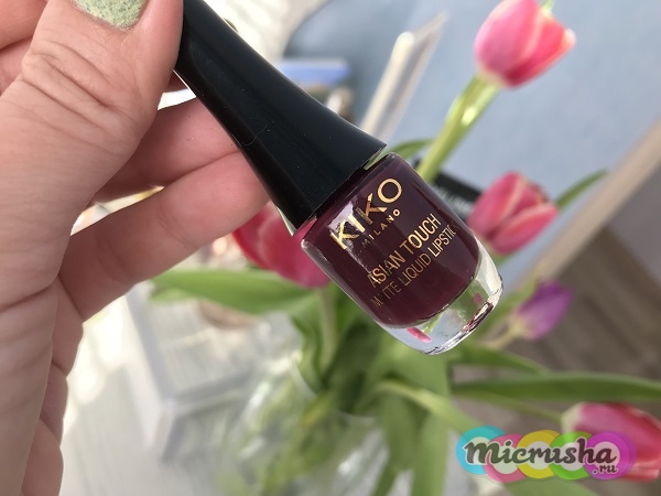 Яркая помада Kiko Asian Touch