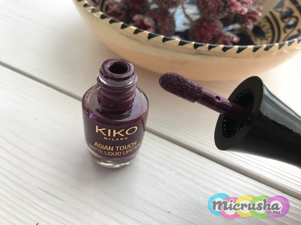 Яркая помада Kiko Asian Touch