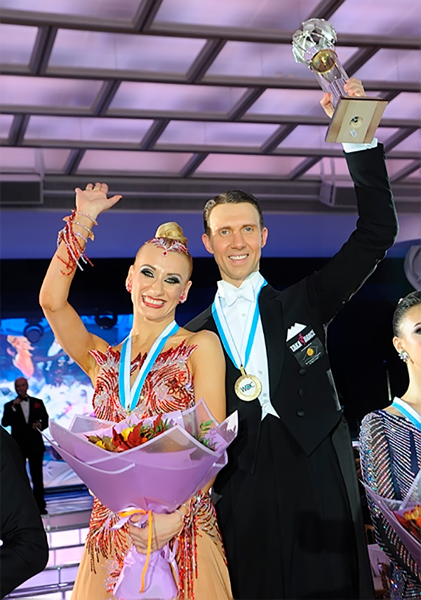 чемпионы мира Арунас Бижокас и Катюша Демидова