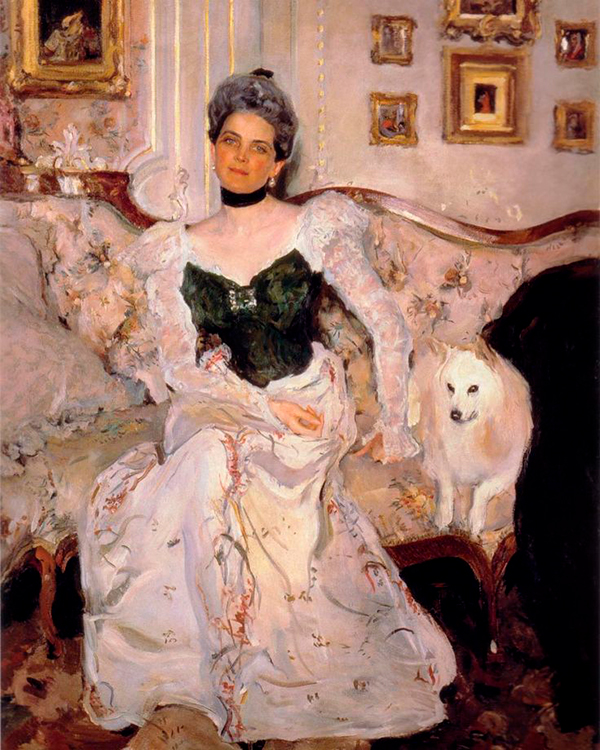 В.А. Серов, «Портрет княгини Зинаиды Юсуповой», 1902 г.