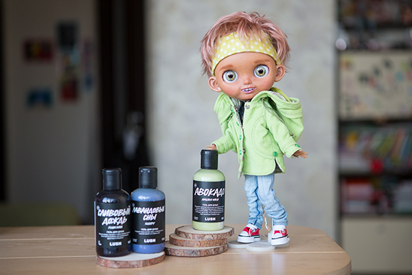 Ароматные гели для душа LUSH