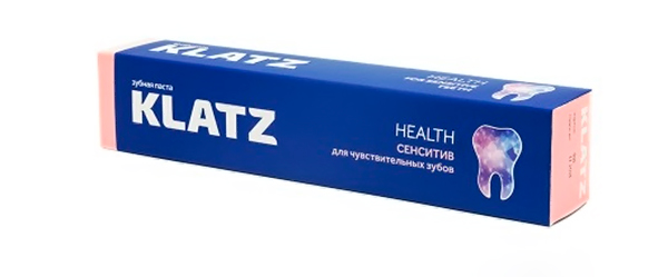 паста для чувствительных зубов Klatz health сенситив